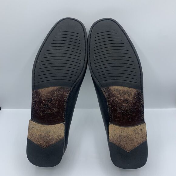Magnanni Black Leather Loafers 7944 Shoes Size 11 M main image 5